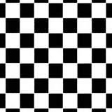 Yuletide Checkerboard Textile with Vintage Racing Flag Style(Black)