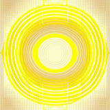 Sunburst Bloom Collection Area Goldenrod Petal Circle(Yellow)