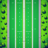 Charming Urban Runway Decorative(Green)