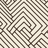 Minimalist Herringbone Lattice Artwork(Beige)