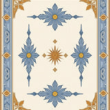 Heritage Cascade Damask Jewel Palatial(Blue)