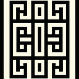 Classic Softened Geometric Appeal(Beige)