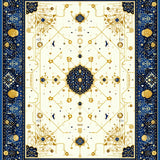 Abstract Whimsical Octagon(White)