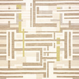 Geo Stripe Abstract Non Slip Area(Beige)