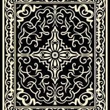 Atlas Sunset Interlocking Ornamental (Black)