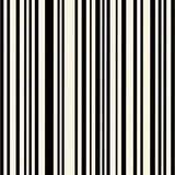 Monochrome Barcode Style Abstract Decorative(Black)