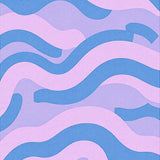 Nordic Mist Abstract Wave(Blue)