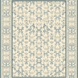 Ivory Scallop Delicate Petal Area Nuance Design(Beige)
