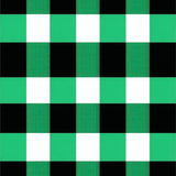 Chic Rustic Checkered Aesthetic(Green)