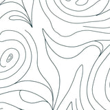 Elegant Arch Wave Micro Loop Luxury Textured Contemporary (Black) - ODIKA