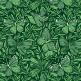 Magical Monarch Migration Path Featuring Delicate Wing Artwork (Green) - ODIKA