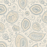 Waterproof Paisley Scroll Design (Beige)