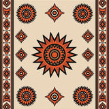 Boho Nomadic Tapestry Ancient Mystical Artifact(Beige)