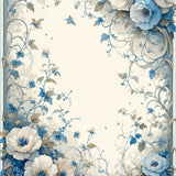 Artful Hand Painted Nature(Ivory)