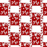 Merry Checkerboard Hospitality Front Step(Red)