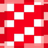 Classic Checkered with Bold Contrast and Crisp Lines(Red)