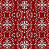 Festive Snowflake Winter Holiday Decorative Floor(Red)