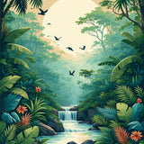 Playful Animal Motif Aesthetic(Green)