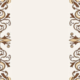 Sunwashed Boho Floral Tapestry with Serene Botanical Scrollwork(Brown)