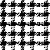 Yuletide Tartan Surface With Intersecting Stripes(Black)