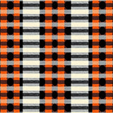 Rustic Farmhouse Plaid with Traditional Country Styling(Orange)