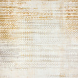 Boho Chic Floor Covering with Faded Abstract Motifs(Beige)
