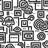 Alternating Transitional Floor Accent with Balanced Contrast(Black)