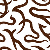 Abstract Wave with Contemporary Flair(Brown)