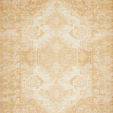 Elegant Geometric Area with Vintage Distressing for Versatile Use(Beige)