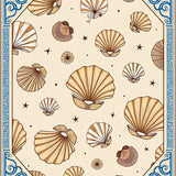 Seashell Treasure Map Nautical (Beige)