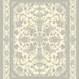 Eclipse Medallion Area with Ornate Symmetrical Motifs and Subdued Tones(Beige)