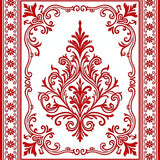 Joyful Celebration Damask Tapestry(Red)