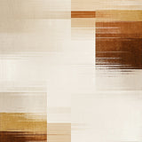 Abstract Beige Brown Design Artful(Beige)