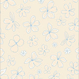 Nordic Petal Motif with Subtle Interlocking Embellishments(Beige)