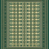 Boho Geometric Area for Foyer(Green)