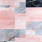 Sleek Light Luxury Geometric Texture(Pink)