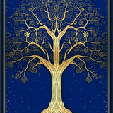 Vibrant Celtic Knot Arrangement(Blue)