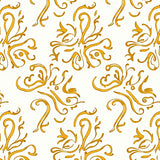 Pristine Cascade Baroque Flourish Embellished Wonderland(Gold)