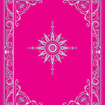 Elegant Baroque Inspired Medallion Featuring Fade Resistant (Pink) - ODIKA