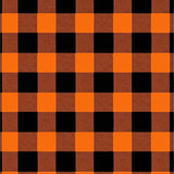 Buffalo Check Plaid Doormat with Bold Checkered Design(Orange)