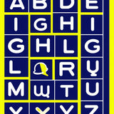 Contemporary Colorful Educational Scheme(Blue)