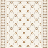 Distinctive Trellis Fade Jewel(Ivory)