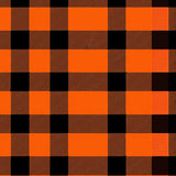 Buffalo Plaid Harvest Accent(Orange)