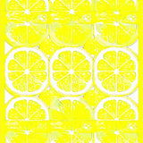 Citrus Zest Collection Lemon Cream Round Area(Yellow)