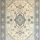 Boho Half Moon Beige & Cream(Beige)