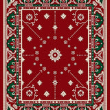 Yuletide Ornamental Tapestry Centerpiece(Red)