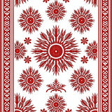 Amber Thistle Damask Heritage(Red)