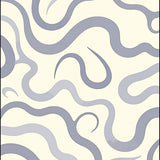 Mystic Waves Modern Artistic Splash Contemporary Accent(Ivory)