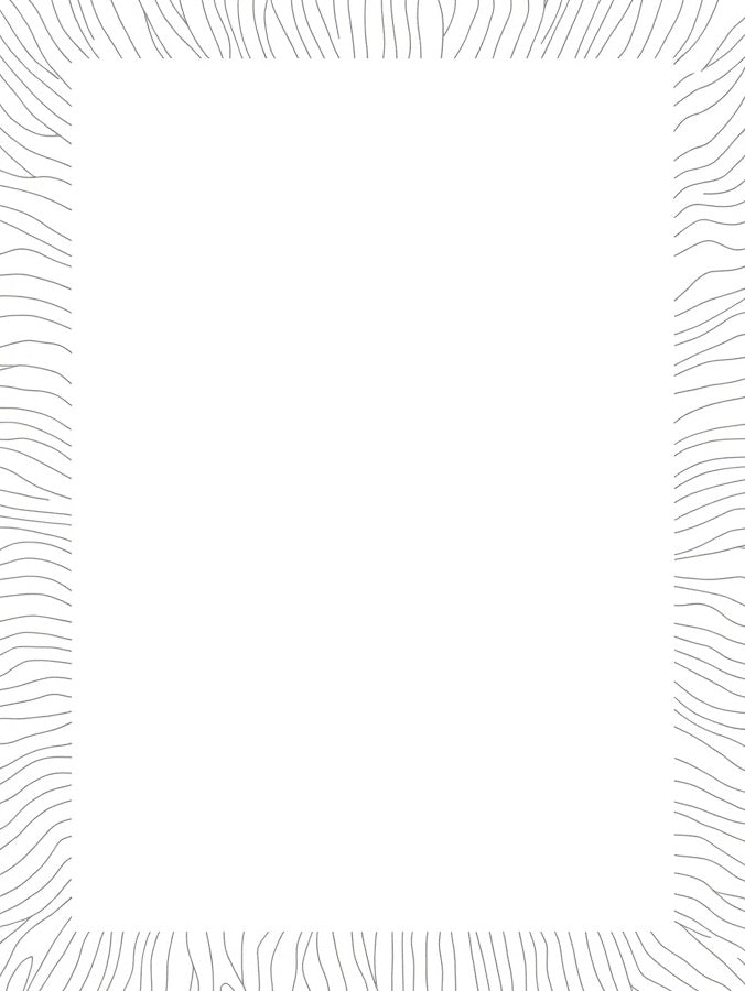 Zen Minimalist Wave Current Tranquil Journey Path (White) - ODIKA