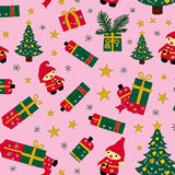 Winter Woodland Gnome Gift Box Absorbent Floor(Pink)